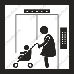 Elevator Access with Stroller