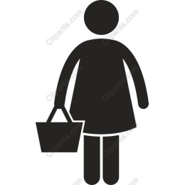 Chic Shopping Woman