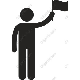Victory Flag Holder