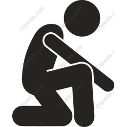 Kneeling Figure