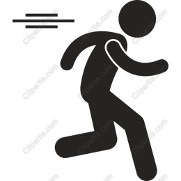 Dynamic Running Figure