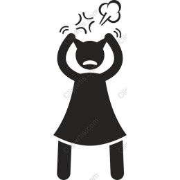 Frustrated Character