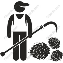Farmer with Sickle