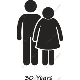 30 Years Together Couple