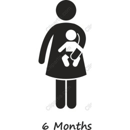 6 Months Mother and Baby