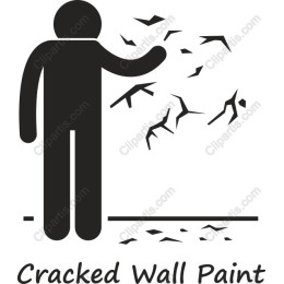 Cracked Wall Paint