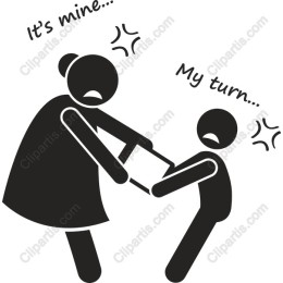 Tug-of-War: Parent and Child Playful