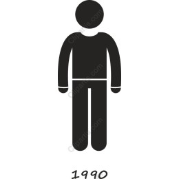 Minimalist Standing Figure (1990)