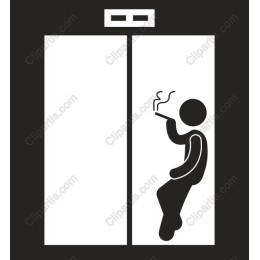 Urban Elevator Smoking