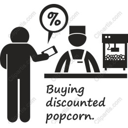 Discounted Popcorn Purchase