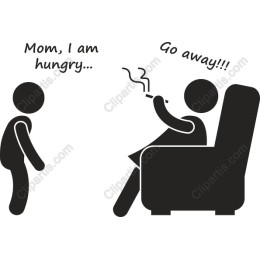 Mom vs. Hungry Child