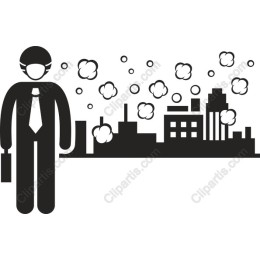 Urban Professional with Cityscape