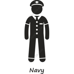Navy Officer Icon