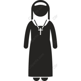 Elegant Nun