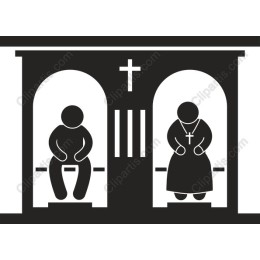 Confessional Scene