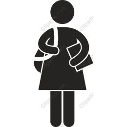 Stylish Female with Bag