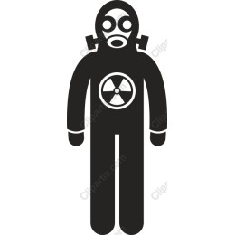 Gas Mask and Protective Suit