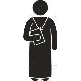 Cloaked Figure with Book