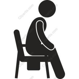 Minimalist Seated Figure