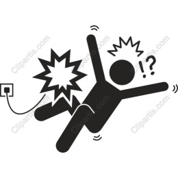 Electric Shock Surprise Stick Figure