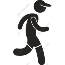 Dynamic Running Figure