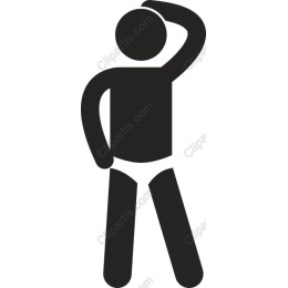 Playful Relaxed Human Figure