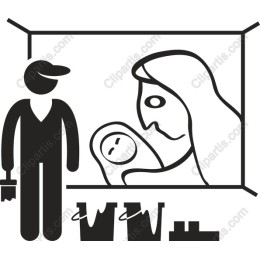 Heartwarming Caregiver and Child
