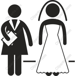 Charming Bride and Groom