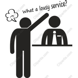 Frustrated Customer Service