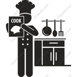 Chef with Recipe Card