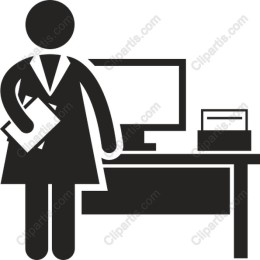 Professional Woman at Desk