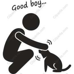 Good Boy Cat Interaction