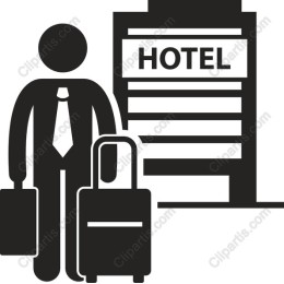 Businessman at Hotel