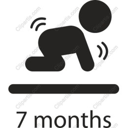 7 Months Crawling Baby