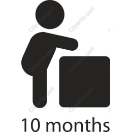 10 Months Milestone Icon