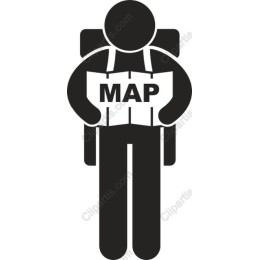 Hiker with Map