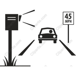 Speed Camera and Vehicle