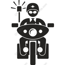 Motorcycle Police Officer