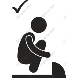 Dynamic Crouching Figure