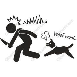 Whimsical Dog Chase