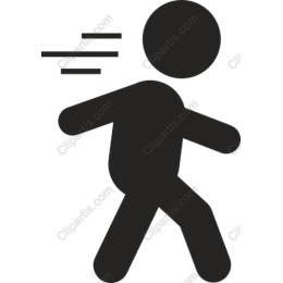 Dynamic Running Figure