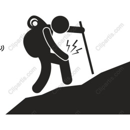 Hiker Climbing Adventure