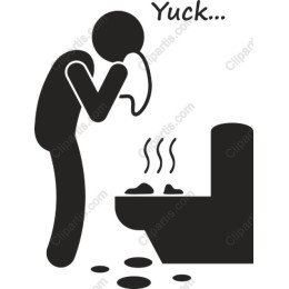 Comic Relief Toilet - 'Yuck...'