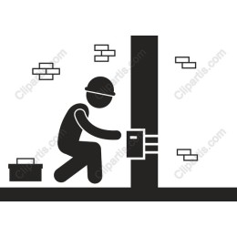 Construction Worker in Action