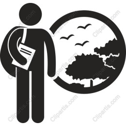 Nature Connection: Person with Document
