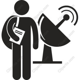 Telecommunications with Satellite Dish