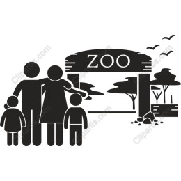 Family at the Zoo