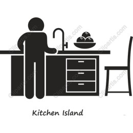 Modern Kitchen Island
