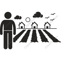 Rural Landscape Farmer