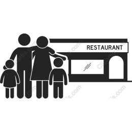 Family at Restaurant